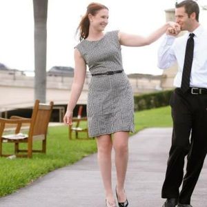 Merona Houndstooth Dress